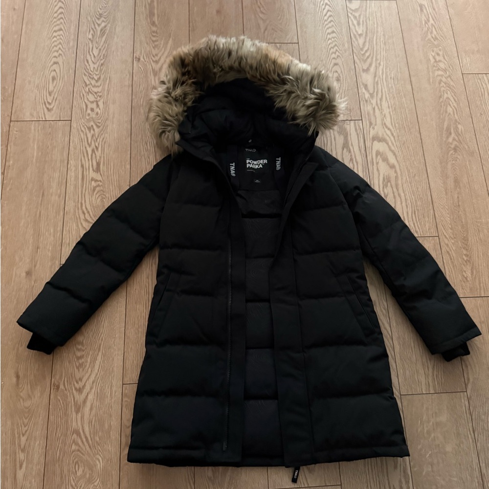 TNA powder puff parka 2XS new not worn without tags
